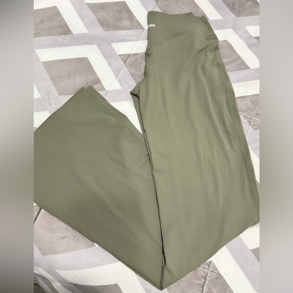 ❌SOLD❌SOFTMOTION™ FLARED PANTS WITH WHITE LOGO